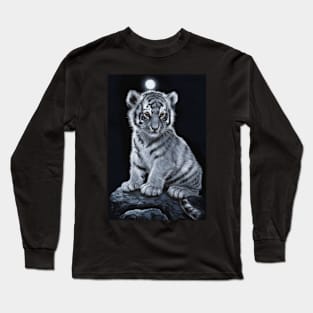 White Tiger Cub Long Sleeve T-Shirt